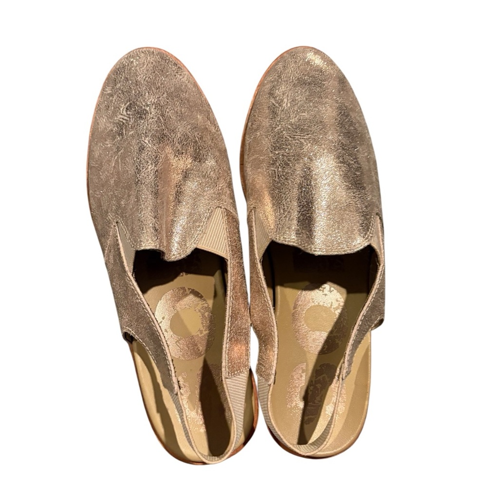Sorel Metallic Slip-On Loafers Sz 9